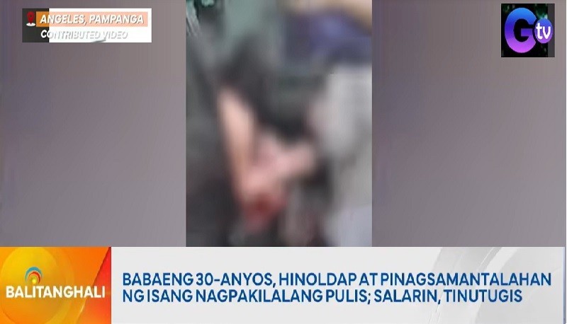Isang 30-anyos na babae ang hinoldap at pinagsamantalahan sa loob ng kaniyang sasakyan ng isang lalaki na nagpakilalang pulis sa Angeles, Pampanga.